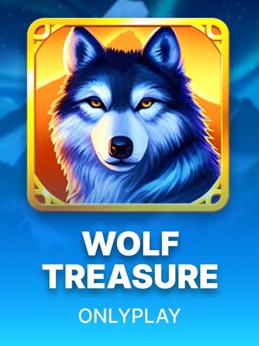 Wolf treasure game icon